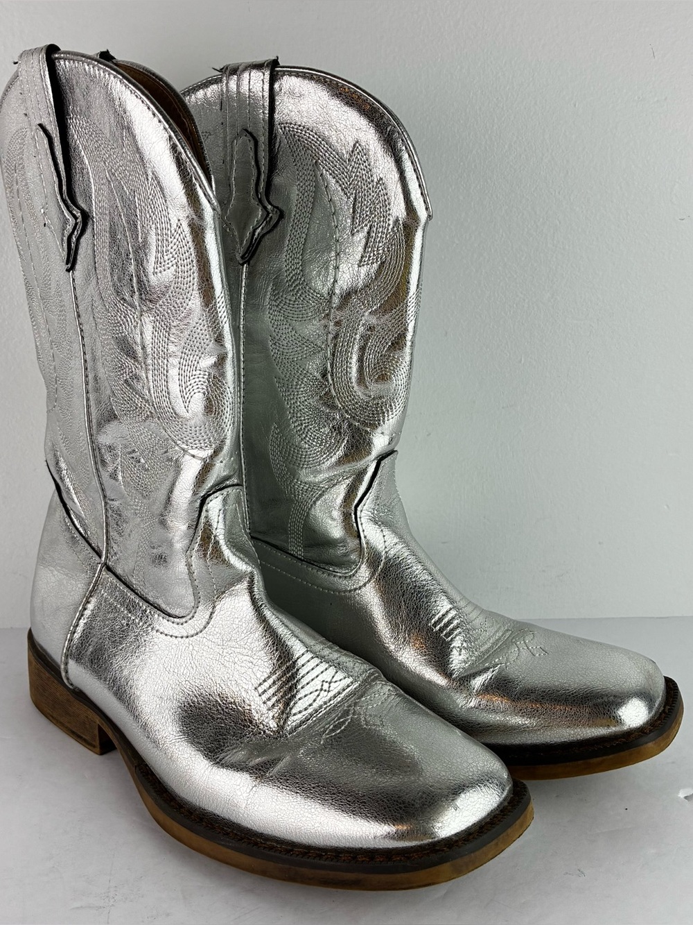 Shyanne Silver Girls Western Boots